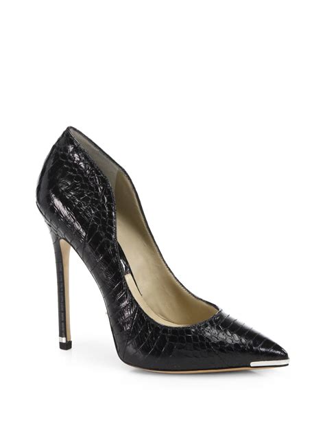 Michael kors avra snakeskin pump + FREE SHIPPING